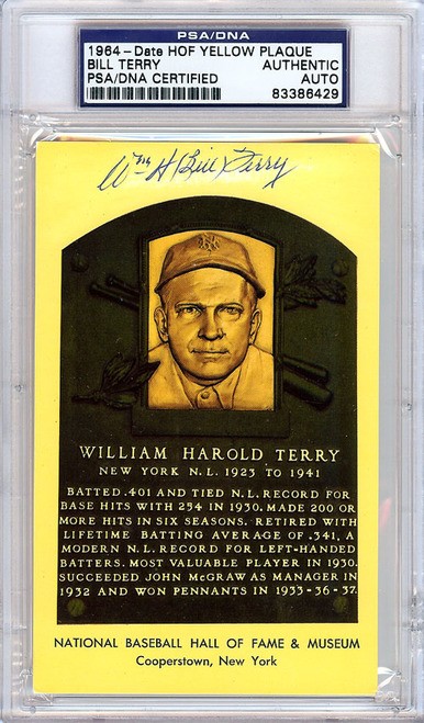 Autographed Postcards