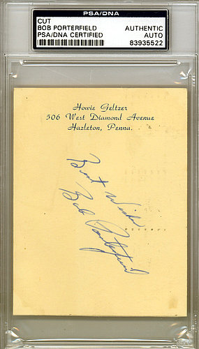 Autographed Postcards