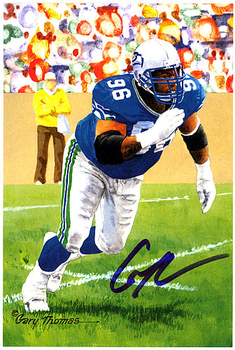 Autographed Goal Line Art Cards