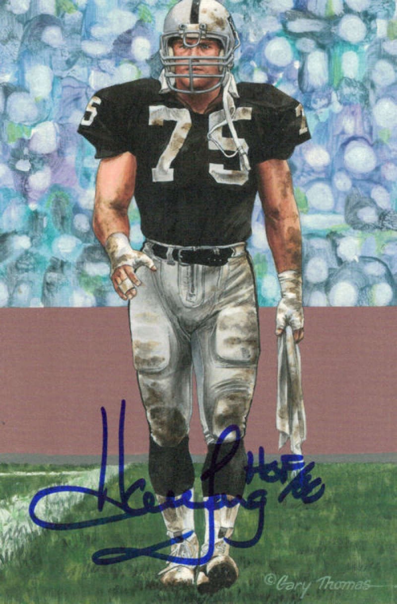 Autographed Goal Line Art Cards