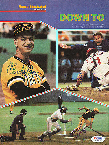 Autographed Newspapers, Magazines, and Programs