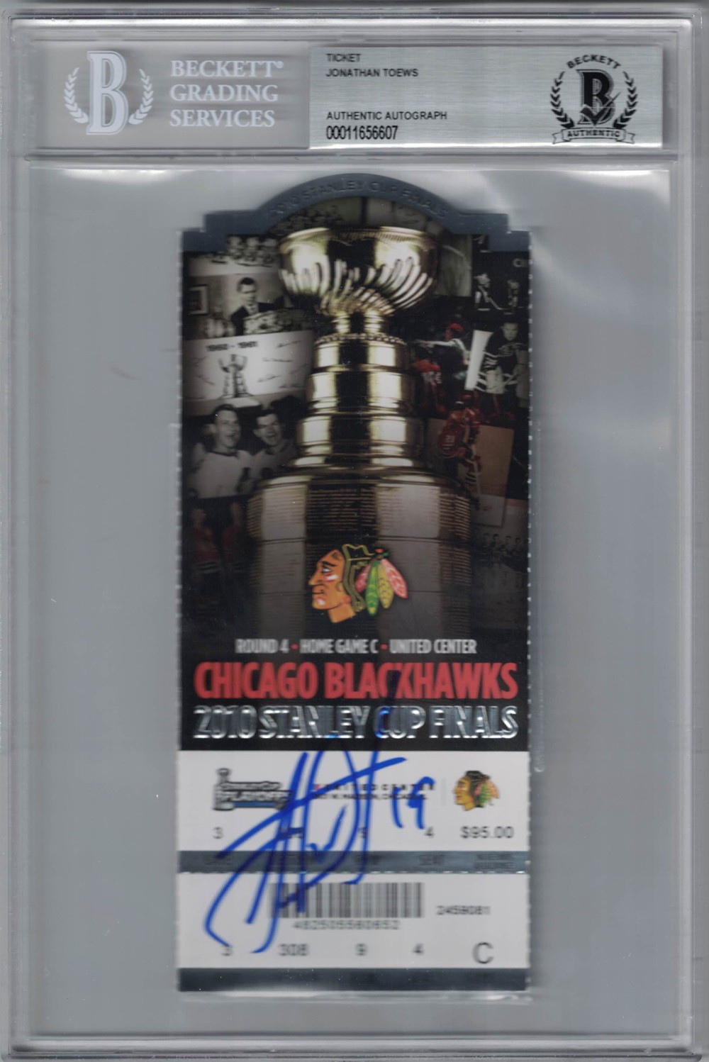 Autographed Tickets and Scorecards