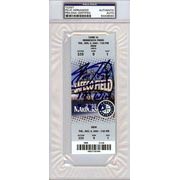 Autographed Tickets and Scorecards