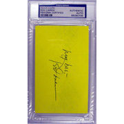 Autographed Cut Signatures