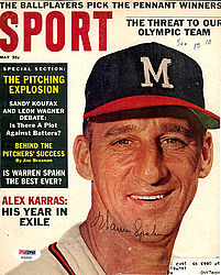 Autographed Newspapers, Magazines, and Programs