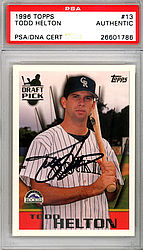 Autographed Trading Cards
