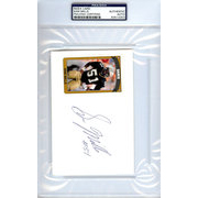 Autographed Cut Signatures