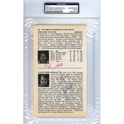 Autographed Cut Signatures