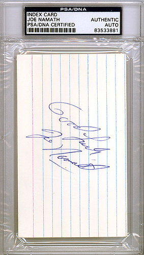 Autographed Cut Signatures
