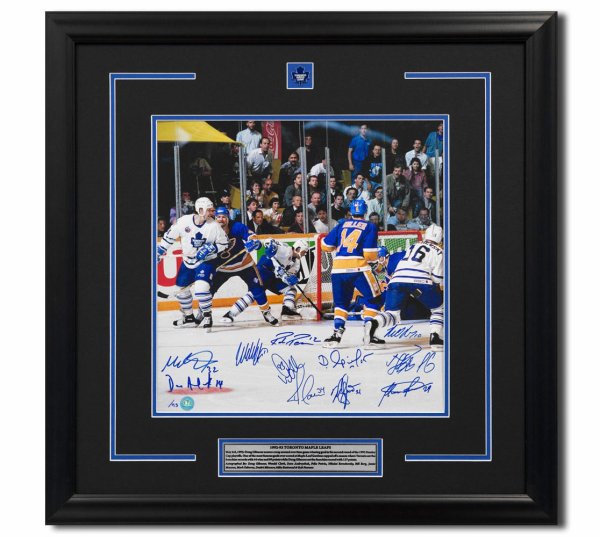Doug Gilmour Toronto Maple Leafs 8x10 Hockey Memorabilia Collector Frame