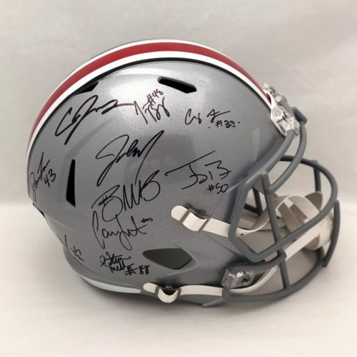 Ohio state discount signed helmet