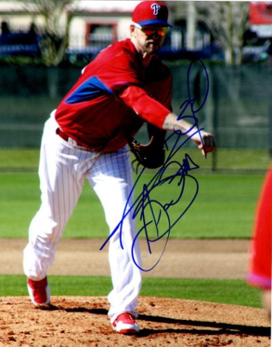 A.J. Burnett Autographed Signed 8X10 Philadelphia Phillies Photo - Autographs