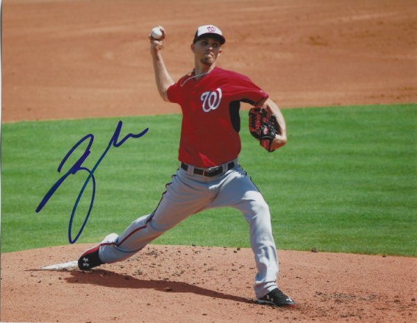 A.J. Cole Autographed Signed A.J. Cole 8X10 Washington Nationals Photo - Autographs 