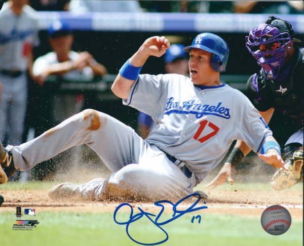 A.J. Ellis Autographed Signed A.J. Ellis 8X10 Los Angeles Dodgers Photo - Autographs 