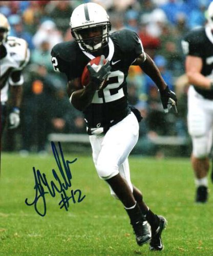 A.J. Wallace Autographed Signed Penn State Photo - Autographs 