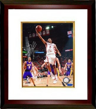Aaron Brooks Autographed Signed Houston Rockets 8x10 Photo Custom Framing - Tri-Star Hologram 