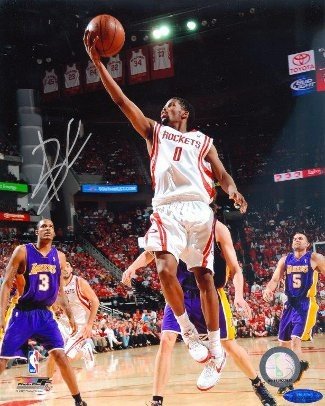 Aaron Brooks Autographed Signed Houston Rockets 8x10 Photo- Tri-Star Hologram 