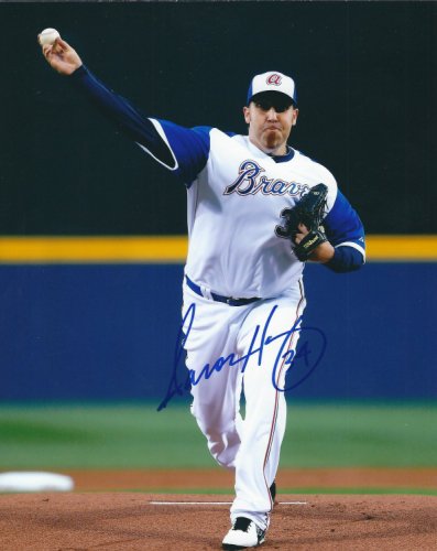 Aaron Harang Autographed Signed 8X10 Atlanta Braves Photo - Autographs