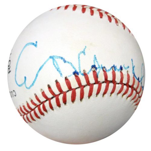 Ab Happy Chandler Autographed Official Nl Baseball PSA/DNA