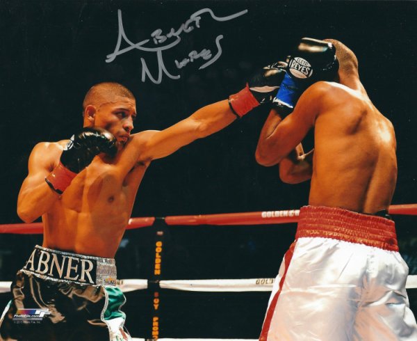 Abner Mares Autographed Signed 8X10 Boxing Photo - Autographs 