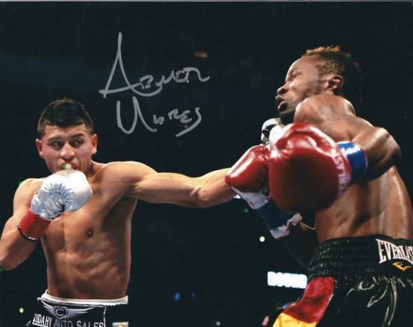 Abner Mares Autographed Signed 8X10 Boxing Photo - Autographs 