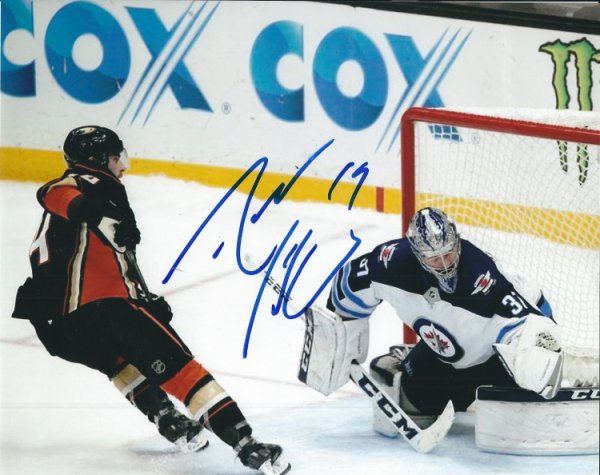 Adam Henrique Autographed Signed 8X10 Anaheim Ducks Photo - Autographs