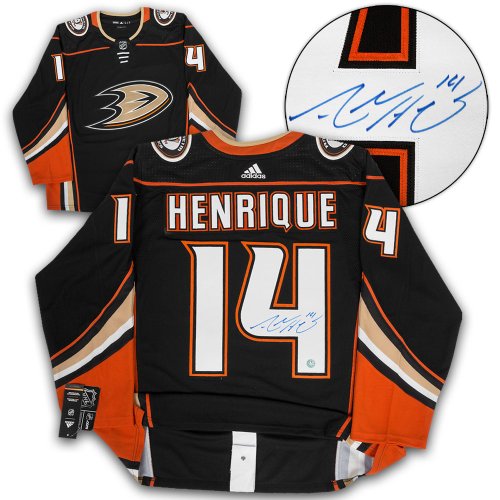 Adam Henrique Autographed Signed Anaheim Ducks adidas Jersey