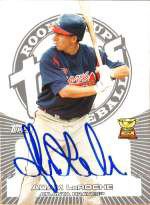 Adam Laroche Autographed Signed 2005 Topps Rookie Cup Card - Autographs