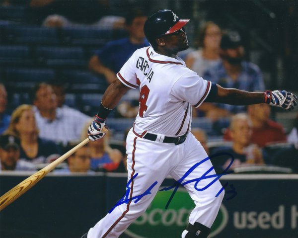Adonis Garcia Autographed Signed 8X10 Atlanta Braves Photo - Autographs 