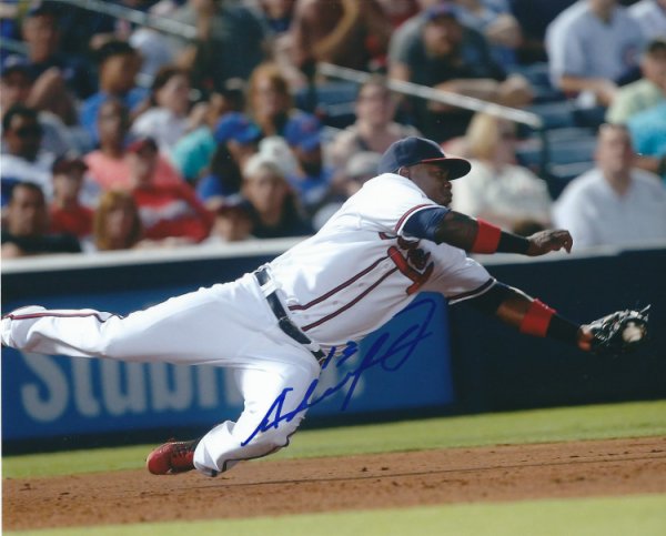 Adonis Garcia Autographed Signed 8X10 Atlanta Braves Photo - Autographs 