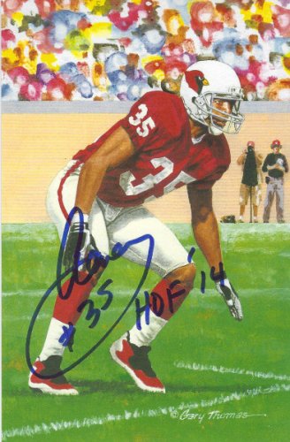 Aeneas Williams Autographed Signed Goal Line Art Card - Autographs