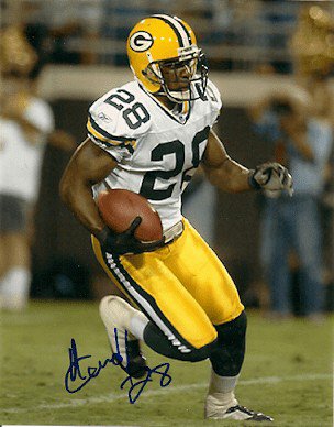 Ahman Carroll Autographed Signed Green Bay Packers Photo - Autographs 