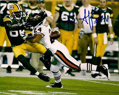 Al Afalava Autographed Signed 8X10 Chicago Bears Photo - Autographs 