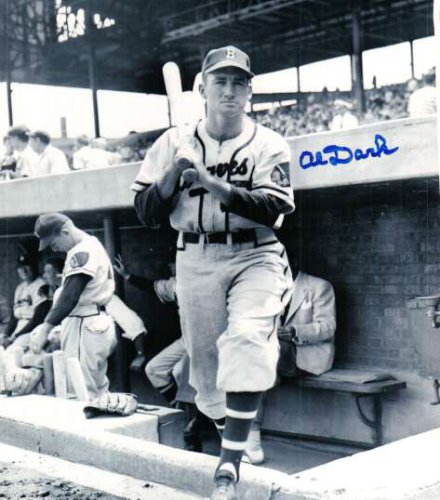 Al Dark Autographed Signed Boston 8X10 Boston Braves Photo - Autographs 