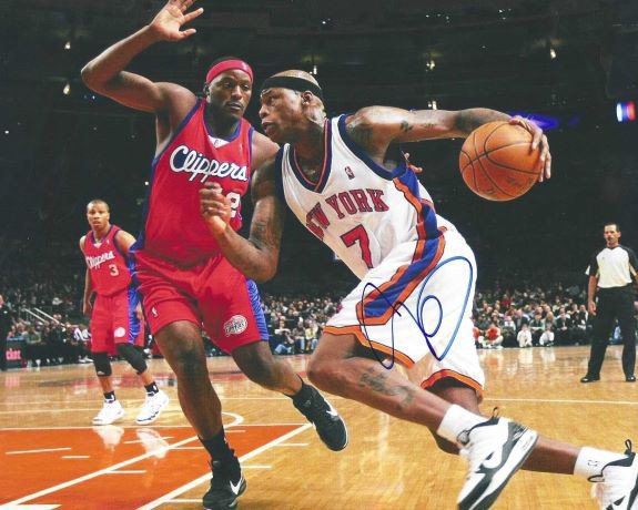 Al Harrington Autographed Signed 8X10 New York Knicks Photo - Autographs