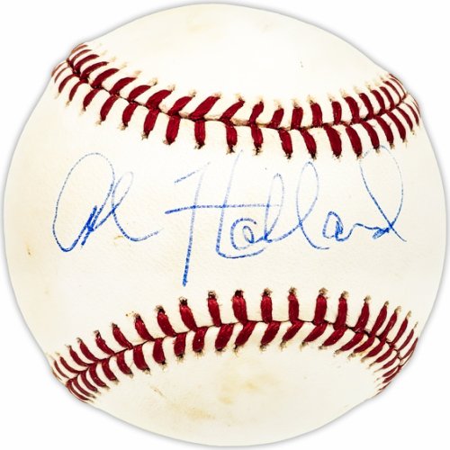 Al Holland Autographed Signed Official Al Baseball Philadelphia Phillies, Pittsburgh Pirates Beckett Beckett Qr #Bm25060 