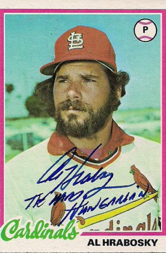 Al Hrabosky Autographed Signed 1978 Topps Card - Autographs