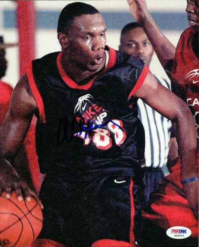 Al Jefferson Autographed Signed 8X10 Photo Boston Celtics PSA/DNA 