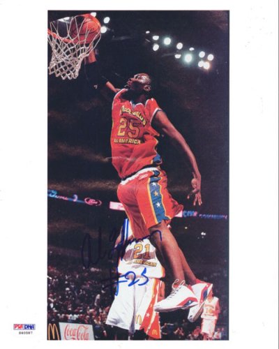 Al Jefferson Autographed Signed 8X10 Photo Mcdonalds All American PSA/DNA 