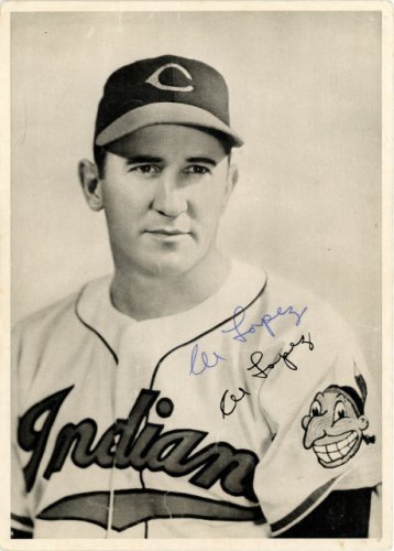 Al Lopez Autographed 6.5X9 Photo Picture Pack Cleveland Indians Beckett Beckett
