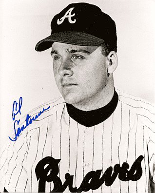 Al Santorini Autographed Signed 8X10 Atlanta Braves Photo - Autographs 
