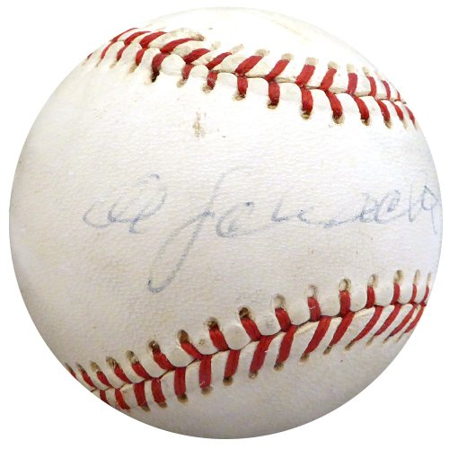Al Schacht Autographed Official League Baseball Clown Prince Of Baseball Beckett Beckett
