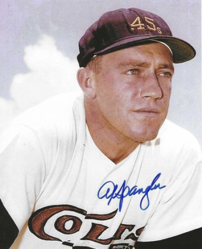 Al Spangler Autographed Signed 8X10 Houston Colt 45'S Photo - Autographs
