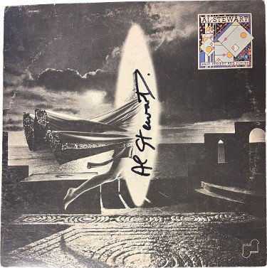Al Stewart Autographed Signed 1973 Janus Records Past,Present And Future Album Cover/LP/Vinyl/Record- Beckett Review 