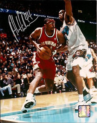 Alan Henderson Autographed Signed Atlanta Hawks Photo - Autographs