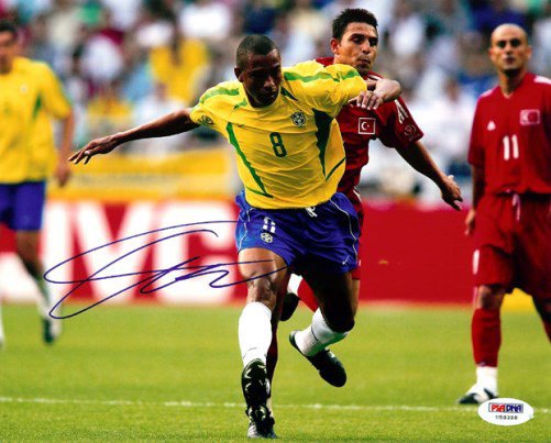 Alan Smith Autographed 8X10 Photo England PSA/DNA