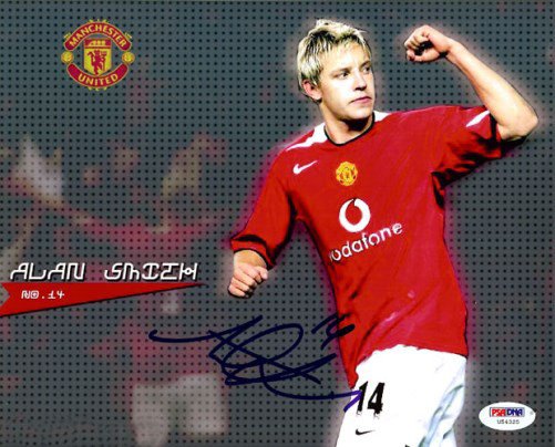 Alan Smith Autographed Signed 8X10 Photo Manchester United PSA/DNA 