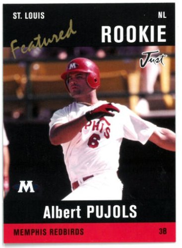 Albert Pujols 2009 MLB Yearbook Auto JSA COA Autographed Signed