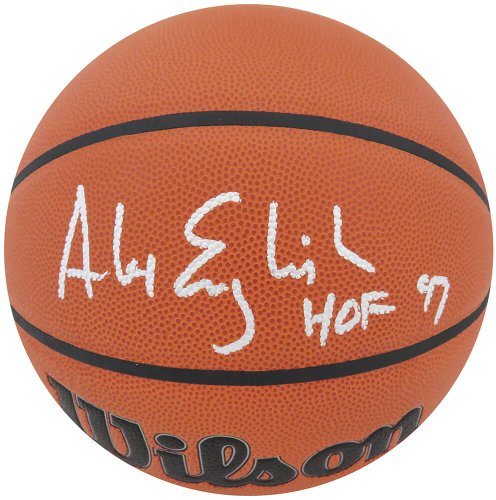 Alex English Autographed Signed Wilson Indoor/Outdoor NBA Basketball w/HOF'97 