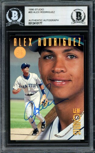 Alex Rodriguez Signed Jersey - 2004 Grey Russell Athletic Graded 9! PSA DNA
